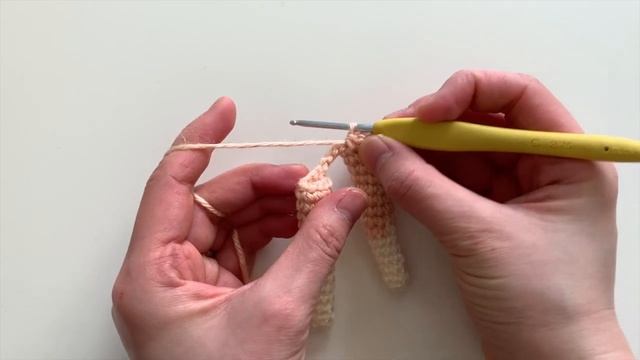 No-Sew Method: Join Amigurumi Legs Together in One Piece · Mori Girl Doll Crochet Pattern Tutorial смотреть онлайн