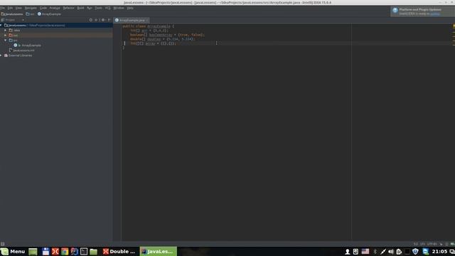 Урок по Java 20: Массивы - определение смотреть онлайн