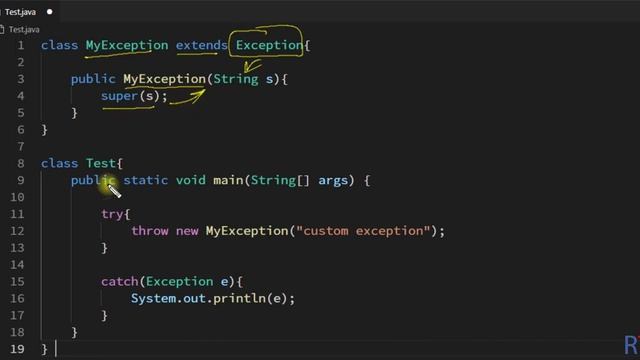 Java-118- Creating Exception Subclass in Java || Java Exception Handling смотреть онлайн