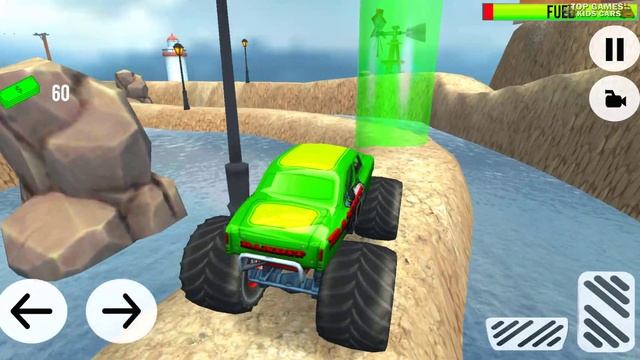 Offroad 4x4 Monster Truck Hill Driving - Jeep Drive Stunt Simulator 2020 - Android GamePlay смотреть онлайн