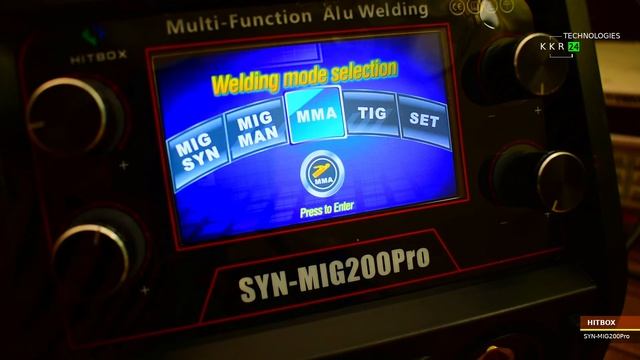 Интеллектуальный ЗВЕРЬ!!!  HITBOX SYN-MIG200PRO Обзор сварочного аппарата