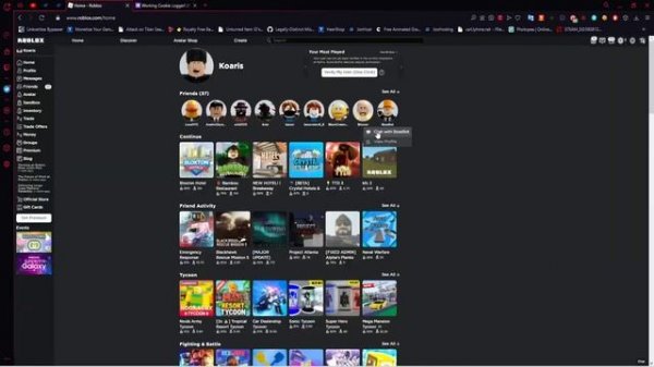 Best way to cookie log on Roblox! (Working March 2023)