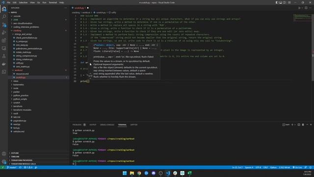 1.3 - Cracking the Coding Interview - Convert to URL (Python) смотреть онлайн