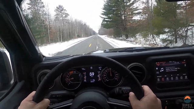 2021 Jeep Wrangler Willys EcoDiesel - POV Drive & Detailed Owners Review смотреть онлайн