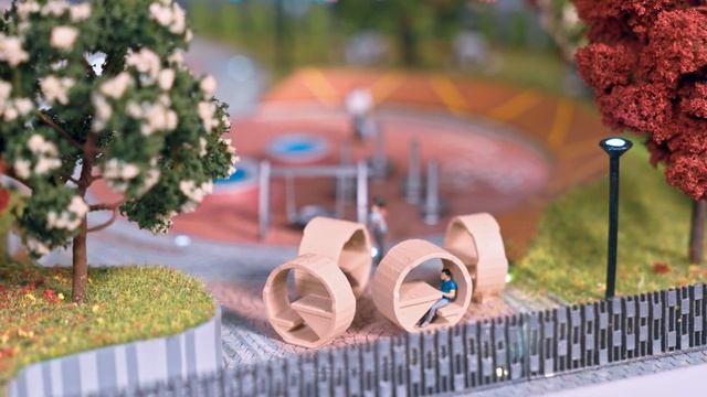 Архитектурный макет комплекса апартаментов Deco Residence для Tashir Estate смотреть онлайн