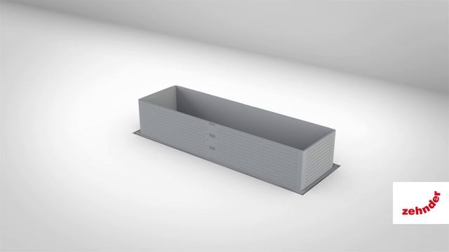 Zehnder Comfortable Indoor Ventilation: Installation And Functions Zehnder CLF Grille Housing