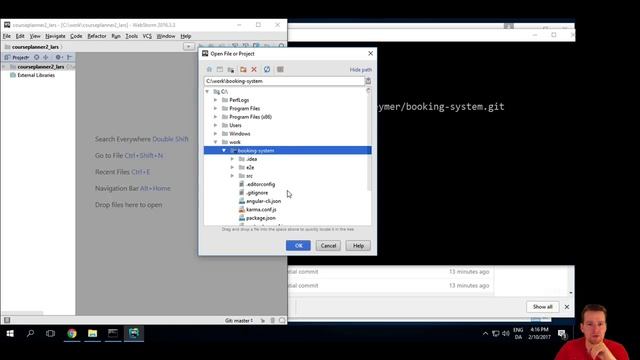 Startup code in WebStorm смотреть онлайн