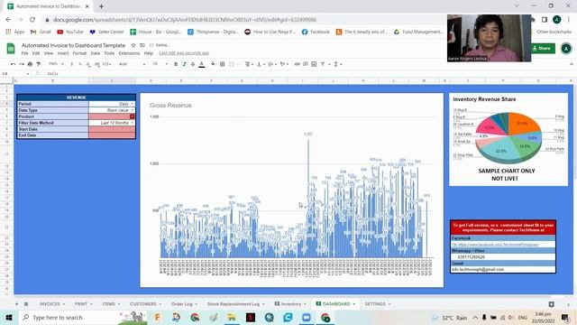 FREE GOOGLE SHEET TEMPLATE: Automated Invoice Creation смотреть онлайн