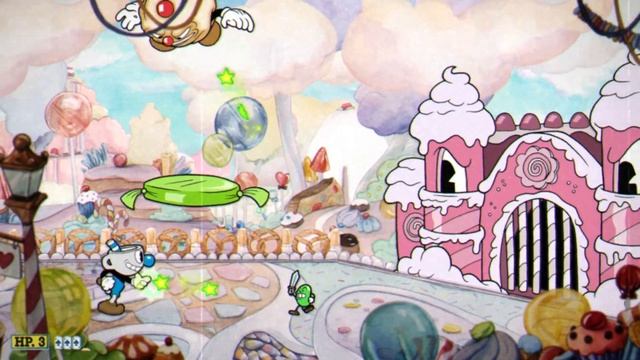 Победили королеву сладостей Баронессу Фон Бон-Бон!!! CUPHEAD прохождение #6 смотреть онлайн