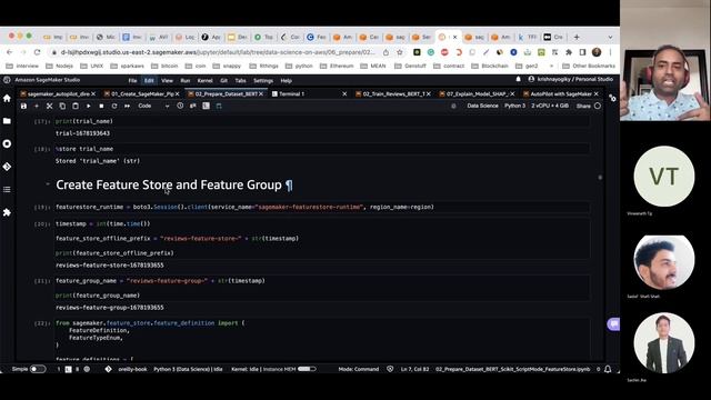 Feature engineering for Text classification with BERT using Sagemaker Hands-on session смотреть онлайн