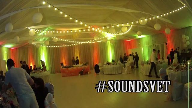 Ресторан СТРЕЛЬНА. Интерьерная подсветка. +7921.903.30.90 смотреть онлайн