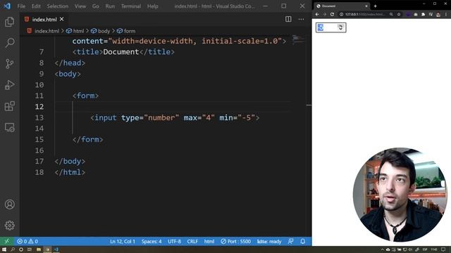 ? TODOS los Atributos de INPUT de FORMULARIOS en HTML [Curso de HTML desde cero] смотреть онлайн