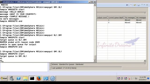IBM MQ Tutorials: MQ Admin Commands: Best Online IBM Training@Infinite Dreams Technologies смотреть онлайн
