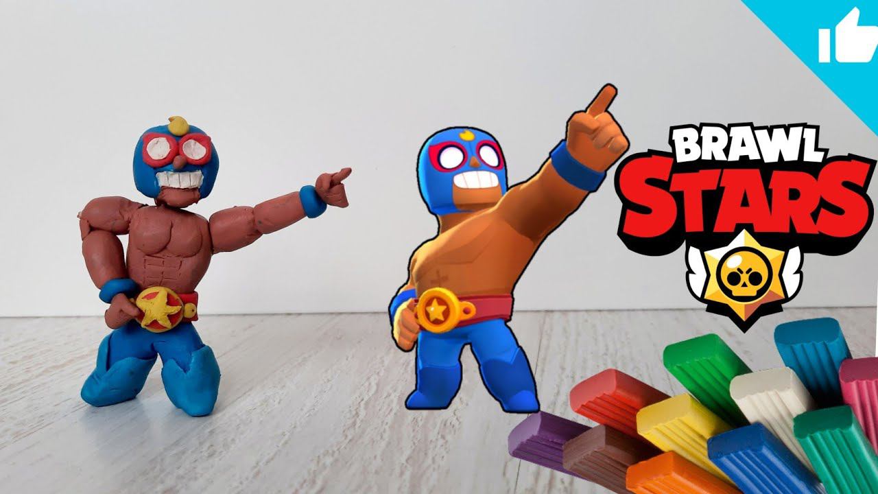 Бравл старc из пластилина / Лепка Бравл старс / brawl stars plasticine смотреть онлайн