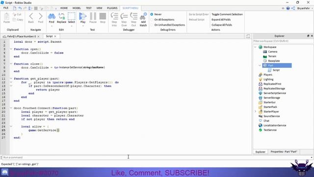 How to Create a VIP DOOR on ROBLOX! 2019 смотреть онлайн