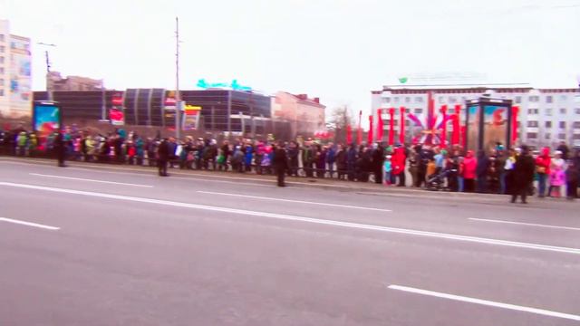 Парад военной техники в Мурманске 09.05.2018г. смотреть онлайн