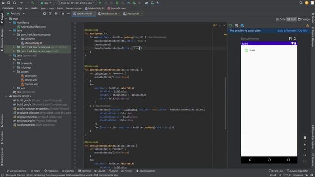 Jetpack Compose: Phần 5 Radiobutton, Checkbox смотреть онлайн