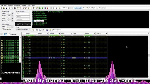 Death By Glamour - 8-BIT Undertale OST Remix смотреть онлайн