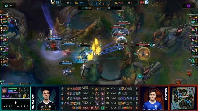 Vitality vs Schalke 04 - Highlights | Week 1 Day 1 S11 LEC Spring 2021 | VIT vs S04 смотреть онлайн