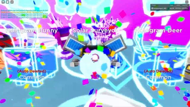 HOLOGRAM WORLD *Update 8* | Roblox Clicker Simulator смотреть онлайн