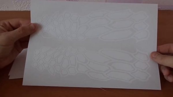 Трафареты для покраски оружия в камуфляж KRYPTEK / KRYPTEK rifle camo template set