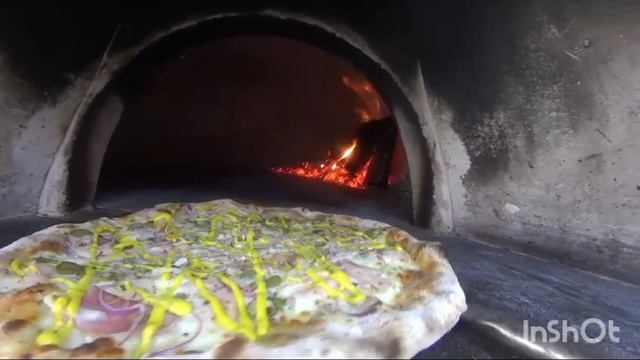 Пицца мясная на сливках с горчицей. смотреть онлайн