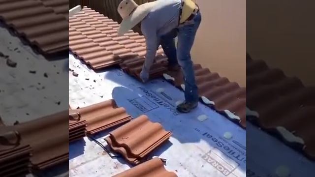 Пено-монтаж Натуральной черепица смотреть онлайн