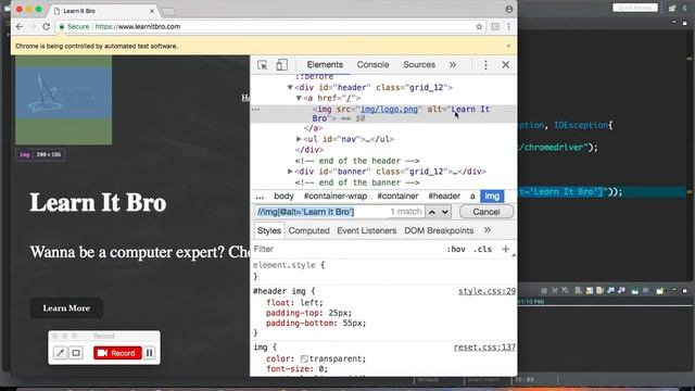 Selenium - Tutorial 20 - IsDisplayed смотреть онлайн