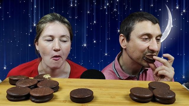 МУКБАНГ ЧОКО ПАЙ | MUKBANG CHOCO PIE | #chocopie #mukbang #asmrrussia #мукбанг
