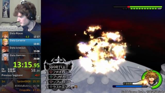 Kingdom Hearts 2 Final Mix (LV1 Data Org RTA) in 26:05 by Bl00dyBizkitz смотреть онлайн