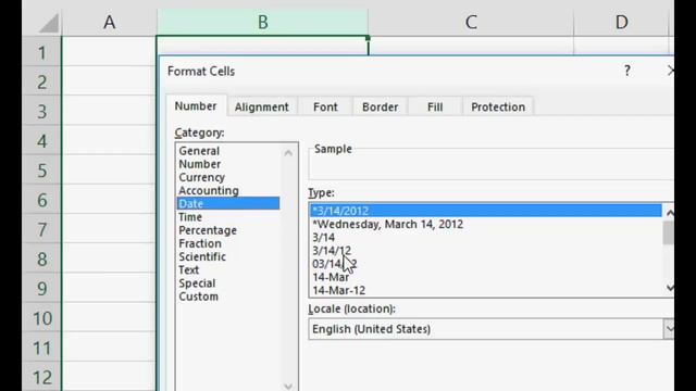 Change Date Formats in Excel As per your Country Location (Easy) смотреть онлайн