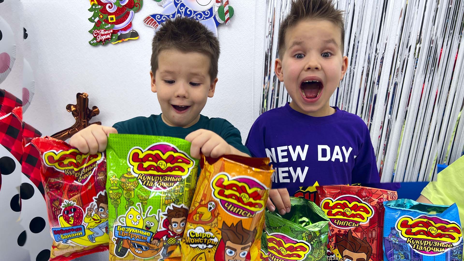 ЧЕЛЛЕНДЖ ПРОБУЮ ЧИПСЫ А4 и КУКУРУЗНЫЕ ПАЛОЧКИ ! LAVA LAVA смотреть онлайн