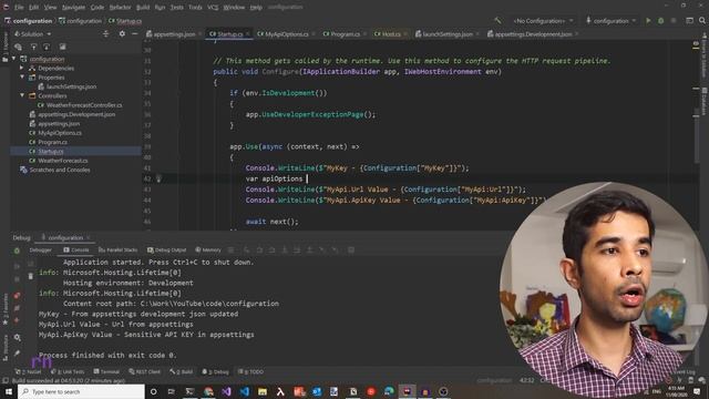CONFIGURATION in ASP.NET Core | Getting Started With ASP.NET Core Series смотреть онлайн