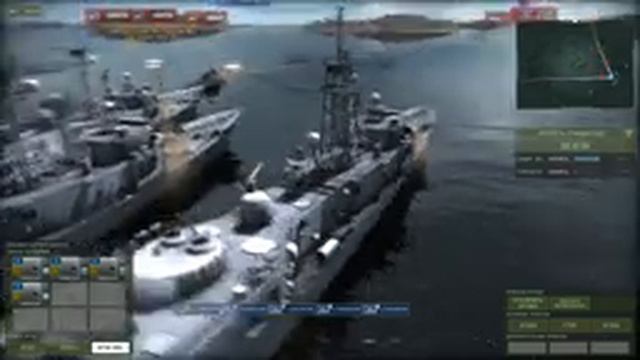 Wargame Red Dragon.Кампания. Британия. Часть 1. Жемчужина востока, морской бой 1 Лима. смотреть онлайн