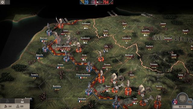 The Great War: Western Front | Blitzkrieg | 18 Tank Battle! | German Empire Campaign | Part 34 смотреть онлайн