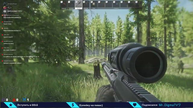 DOLG_XRAY. Escape from Tarkov. Лес. смотреть онлайн