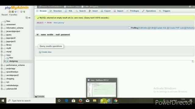 Design the webpage and store the values into database Part:2. смотреть онлайн