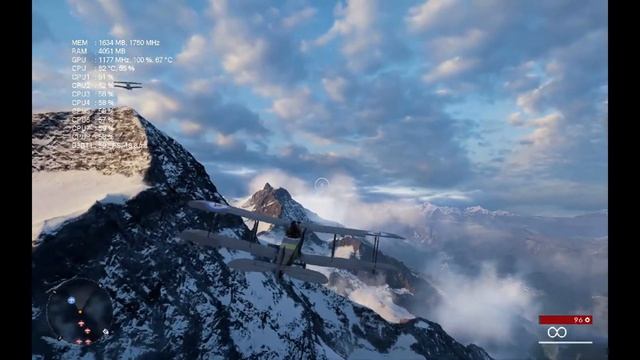 Battlefield 1 Test flight with Rx 460 & Xeon x3470 смотреть онлайн
