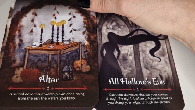 Seasons of the Witch: Samhain Oracle ? Walk (& full flip) through смотреть онлайн