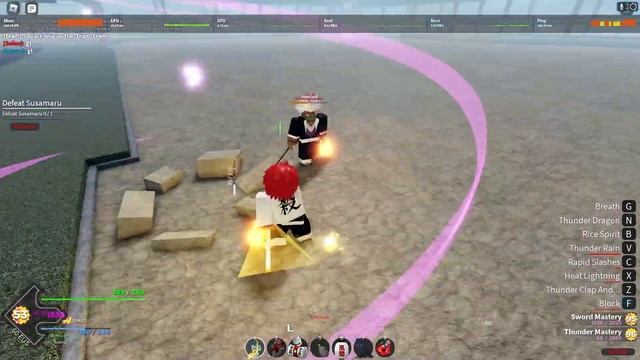 HOW To Get Thunder Breathing in Roblox Project Slayers (SHOWCASE) смотреть онлайн
