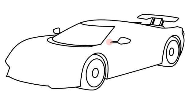 How to draw Ford GT 2020 supercar - Как нарисовать суперкар Форд ДЖТ смотреть онлайн