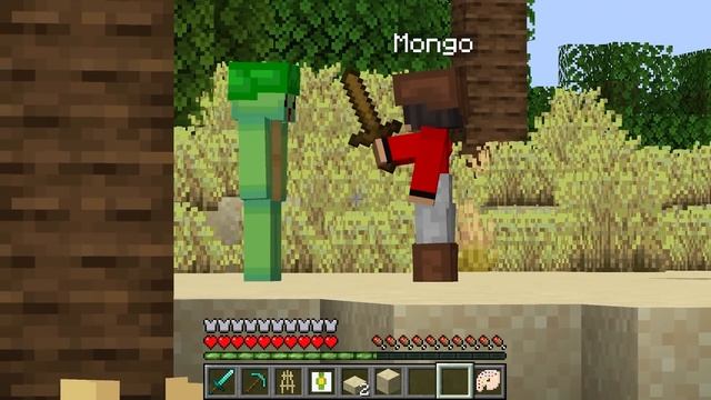 Speedrunner VS Hunter But Whatever You Draw, You Get! - Minecraft смотреть онлайн
