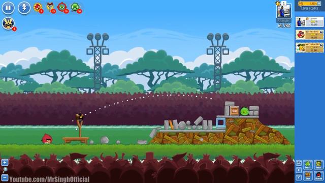 Angry Birds Friends - Tournament Week 41 Level 1 Highscore 3-Star Walkthrough Week 41 Level 1 HD смотреть онлайн