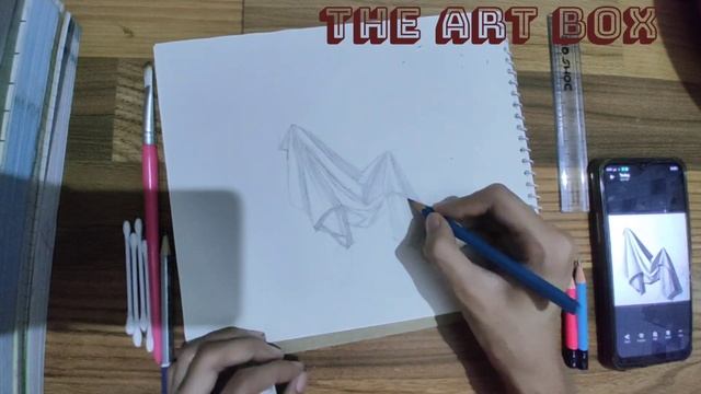 clothes sketch time lapse / THE ART BOX смотреть онлайн