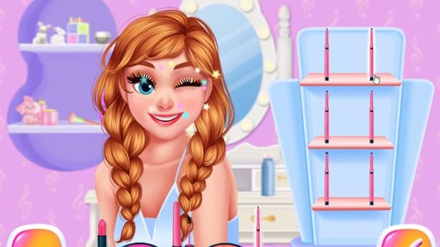 Принцессы Диснея Становятся Поп звездами Новая игра переодевашка | Zlata Game Time смотреть онлайн