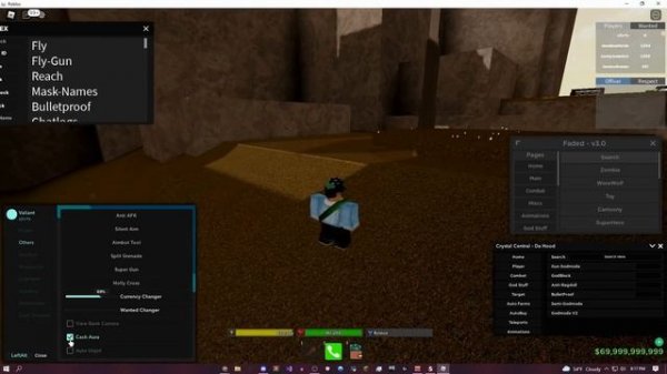 [OP] ROBLOX | Da Hood Script GUI Hack | Auto Farm | Kill All + Silent Aim | *PASTEBIN 2021*