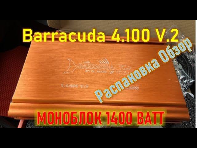 Моноблок 1400 Ватт! Barracuda 1.1400 V.2. Распаковка, обзор. смотреть онлайн