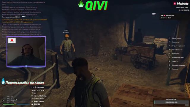 РОЗЫГРЫШИ 100к$ ПОЛНЫЙ РП ИДЕМ К 100КК ТОП 1 ФОРБС MAJESTIC 8 SERVER ЗАЛЕТАЙ