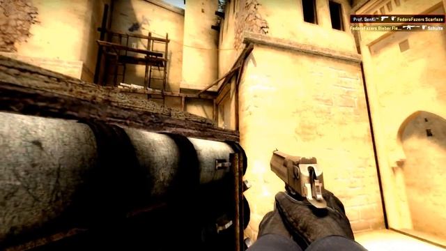 CS:GO Deagle/AWP 5 HS Ace! смотреть онлайн