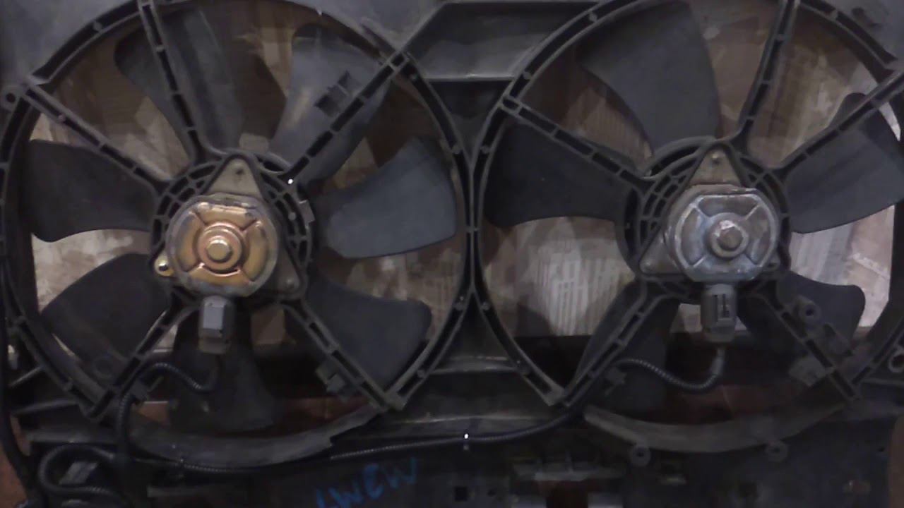 Mazda MPV LV. Электровентиляторы